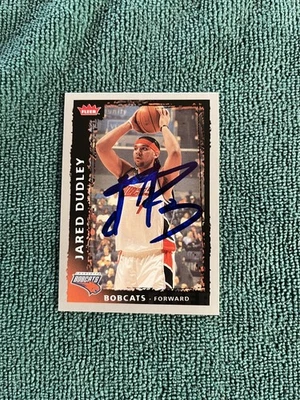 2008-09 Fleer Jared Dudley #80 Hand Signed auto autograph - Image 1 of 2
