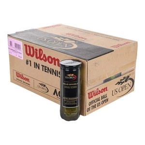 Wilson US Open Tennis Balls 24 Cans 72 Balls High Performance Hard Court - Picture 1 of 4