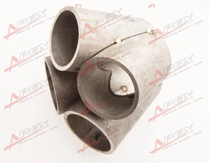 4-1 4 Cylinder Manifold Header Merge Collector Stainless Steel T3/T4 Turbo Inlet - Picture 1 of 1