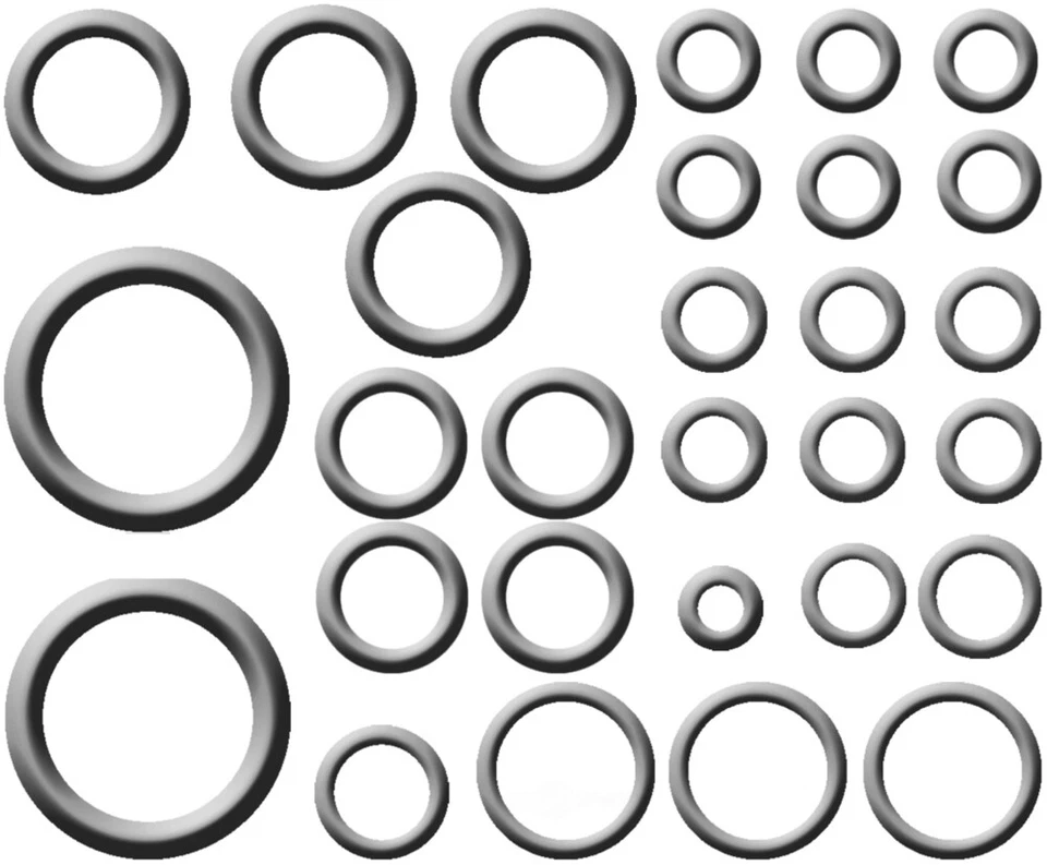 AC A/C System O-Ring Seals Oring Fits: 95-13 Hyundai Accent, Elantra, Tiburon - Image 1 of 1