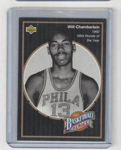 1992-93 UPPER DECK BASKETBALL HEROES #12 WILT CHAMBERLAIN NM-NM/MT - Picture 1 of 1