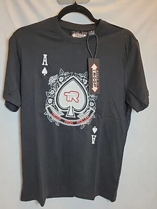 World of Troop High Roller Black Tee T-Shirt Short Seeve Cotton Sz SMALL - Picture 1 of 3