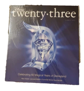 D23 DISNEY Twenty Three Magazine Issue Summer 2015 Disneyland 60th Anniversary - Picture 1 of 2
