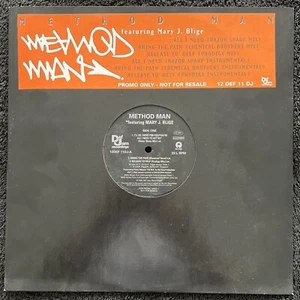 Method Man Mary J - I'll Be There For You / You're All I Need To Get 12'' PROMO - Picture 1 of 5
