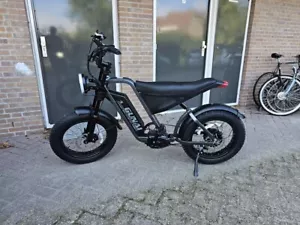 Bicicleta eléctrica de 20 pulgadas todoterreno, batería de 18 Ah ( 95% nuevo ) - Foto 1 di 8