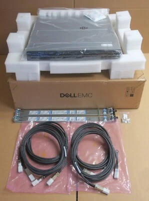 NEW Dell Networking S5048F-ON 48x 25GbE SFP28 + 6x 100GbE QSFP28 L3 Switch OS9 - Image 1 of 4