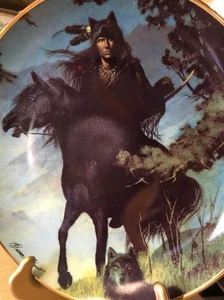 Spirit Of The Night Le Collector Plate Franklin Mint - Picture 1 of 3