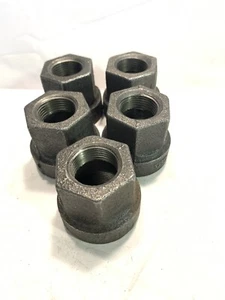 5-Cast Iron Black Fitting Threaded Concentric Hex Reducing Coupling 1 x 3/4-In. - Picture 1 of 3