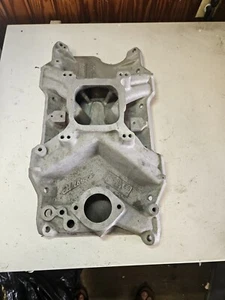 MOPAR EDELBROCK TORKER 340 318 360 ALUMINUM INTAKE DART DUSTER CUDA CHARGER ROAD - Picture 1 of 3