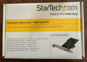 Carte de capture vidéo PCIe StarTech PEXHDCAP60L2 - 1080P à 60 FPS - Photo 1/1