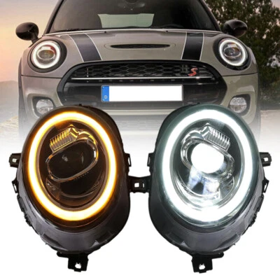Frontleuchten Scheinwerfer für BMW Mini F55 F56 F57 14-19 Baugruppen LED Upgrade - Bild 1 von 4