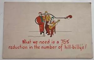 Letrero pintado a mano vintage Hillbilly Band Getting The Hook - Apalaches Ephemera - Imagen 1 de 2