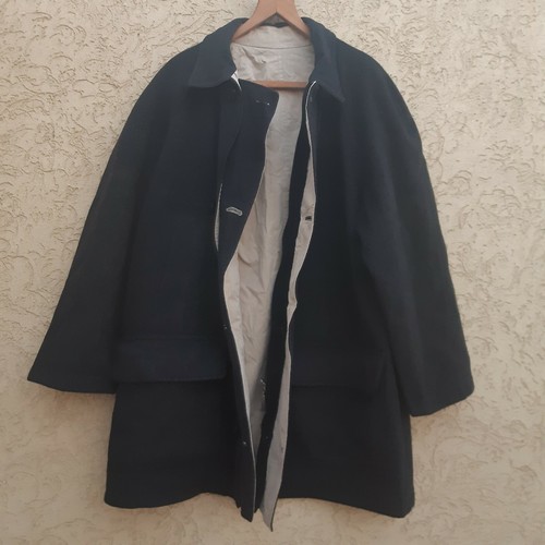 Cappotto di lana Burberry London Burberry double face over coat beige trench coat taglia 54