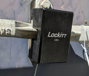 High Security Shipping Container Lock with Hidden Shackle  Made in USA