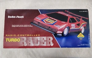 VINTAGE Radio Shack Radio Controlled Turbo Racer 27 Lamborghini RC BOX REMOTE! - Picture 1 of 19
