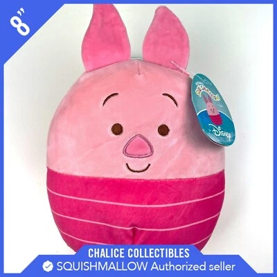 Squishmallow Kellytoy Plush Disney Piglet Winnie The Pooh 8" Inch NWT NEW - Image 1 of 3