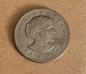 1979-P Susan B. Anthony Dollar - Picture 1 of 2