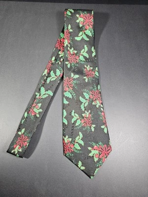 Vintage Hallmark Yule Tie Mens Greetings Christmas Tie, 60" X 3.5" - Image 1 of 4