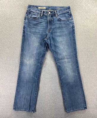 Gap Jeans Mens 33x32 (Fits 31x30) Blue Light Wash Denim 1969 Bootcut Cowboy - Image 1 of 4