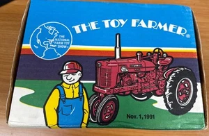 1991 Farmall Super M-Ta Special Edition The Toy Farmer 1/16 Paperwork - Picture 1 of 7