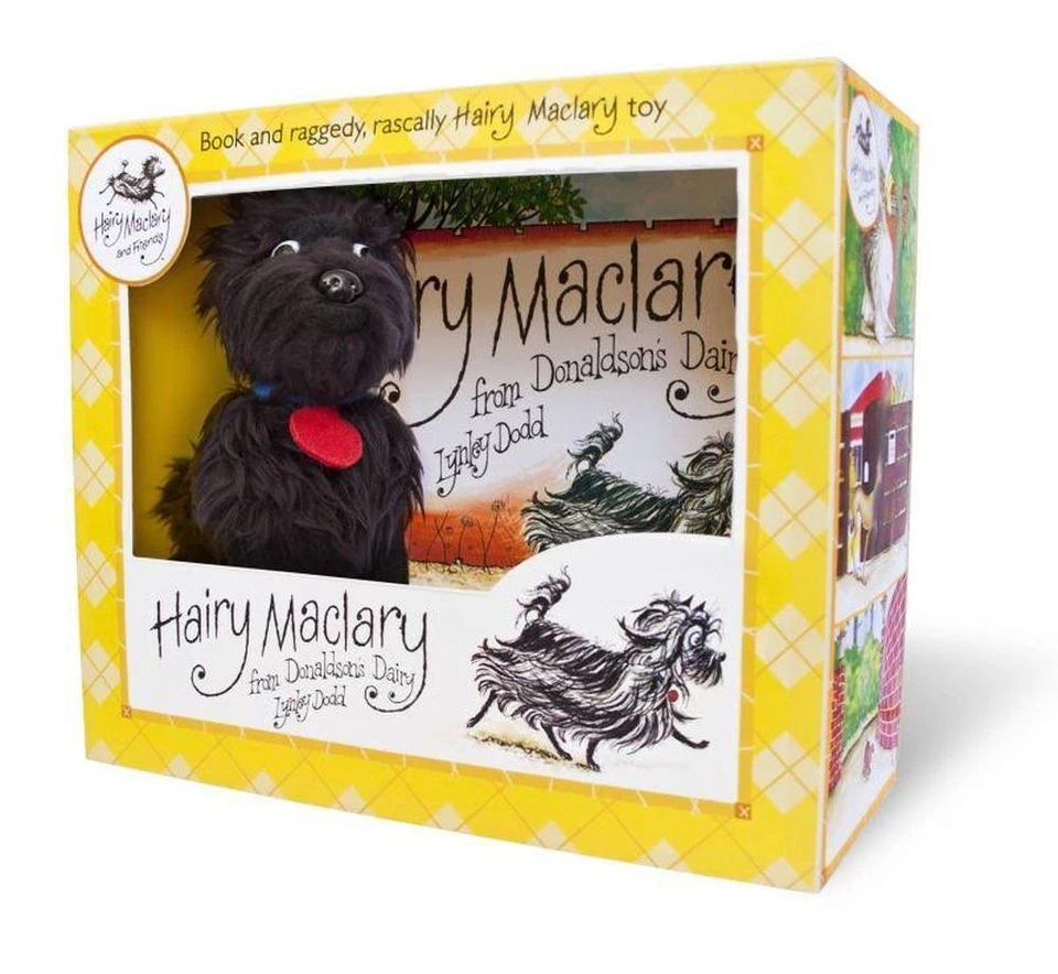 Hairy Maclary Book and Toy Set: Boxed Set by Lynley Dodd (English) Hardcover Boo Foto 1 de 1