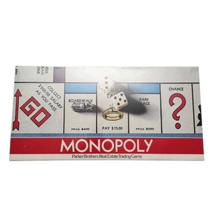 Vintage Monopoly #9 Parker Brothers Board Game SEALED 1961 No Barcode - Picture 1 of 8