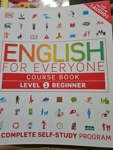 New English for Everyone: Level 1 Course Book - Beginner English: ESL for Adults - Picture 1 of 1