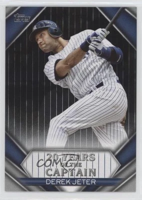 2020 Topps Update 20 Years of the Captain Black /299 Derek Jeter #YOC-11 HOF - Image 1 of 2