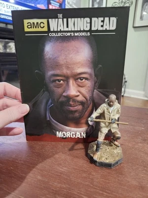 EAGLEMOSS The Walking Dead Collector Model "Morgan"  Pre-owned NO BOX w/book - Image 1 of 4