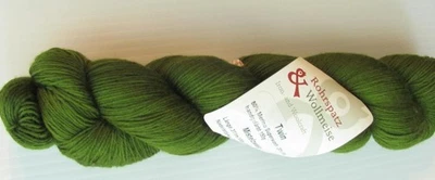 ROHRSPATZ & WOLMEISE Calcetín de Hilo de Lujo Merino Superwash 510 yardas Color Muérdago Foto 1 de 2