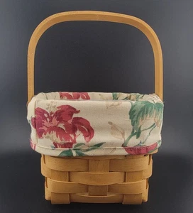 Longaberger 2004 "FALL" Thank You Basket W/ Protector and Liner. - Picture 1 of 9