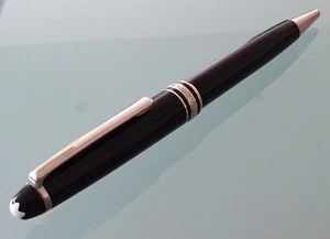 Montblanc Meisterstück, schöner KUGELSCHREIBER CLASSIQUE PLATINUM, Nr. 164, EDEL - Bild 1 von 9