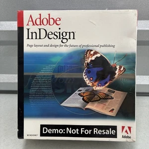 Adobe InDesign 1.0 For Windows Demo Version NEW NOS/ Sealed - Picture 1 of 6