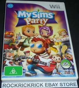 NINTENDO WII GAME MYSIMS PARTY INCLUDES MANUAL - Picture 1 of 3