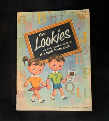 Vintage LOOKIES Lively Question Marks of the Look-It-Up Club 1960 World Book  - Image 1 of 4