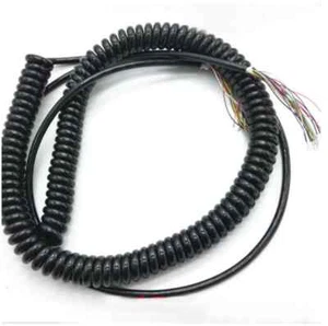 Cable espiral de resorte de 12 15 16 17 núcleos cable en espiral para codificador de mano CNC 1 PIEZA - Imagen 1 de 5