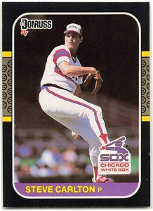 1987 Donruss  Baseball #617  Steve Carlton Chicago White Sox