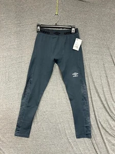 Umbro Pants Men's Small Gray Stretch Elastic Waist Low-Rise Skinny Leg Pull On - Picture 1 of 10