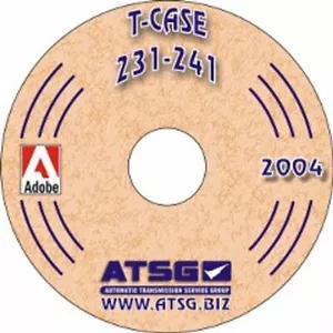 ATSG Domestic Transfer Case 231 & 241 Assembly Disassembly Manual on CD-ROM - Picture 1 of 1