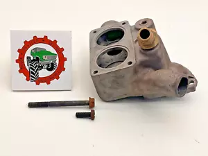 77-91 Ford F600 F700 370 V8 Lower Dual Thermostat Housing - Picture 1 of 8