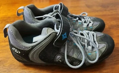 Specialized Tahoe Mujer Bicicleta de Montaña Ciclismo Zapatos Botines Talla 6 Negro Gris Foto 1 de 4