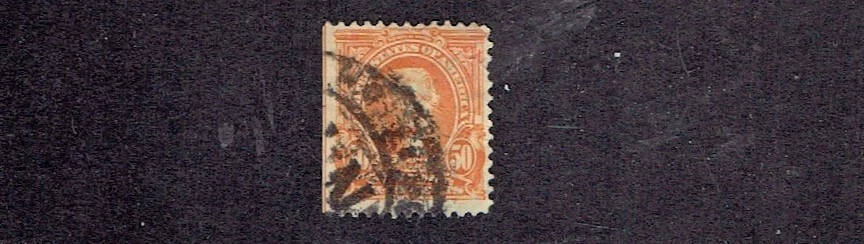 1902-3 U.S.Regular Issue 50c Orange JEFFERSON Sc#310 Used  High Value - Image 1 of 1