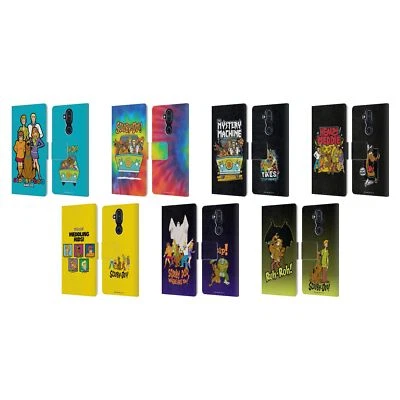 官方 SCOOBY-DOO MYSTERY INC. 皮革书籍钱包外壳保护套适用于诺基亚手机 — 第 1/4 张图片