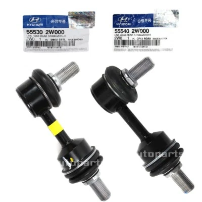 Barra estabilizadora genuina eslabón trasero izquierdo derecho 2EA para Santa Fe Kia Sorento 2013-19 Foto 1 de 4