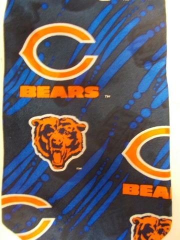 Vintage Chicago Bears Football Silk Neck Tie Team NFL Made in USA Cover