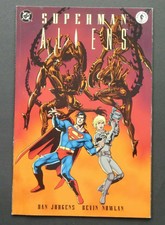 Superman Vs. Aliens #2 (1995) - DC / Dark Horse Comic Book - NEWSSTAND