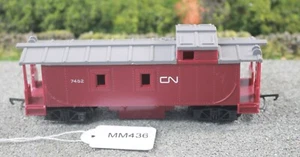 Hornby OO 1:76 R.1151 Maroon Canadian National Caboose Good MMtrains MM436 - Picture 1 of 12
