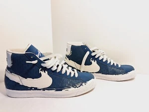 Nike Blazer High Brooklyn Blue - 316664-412 (Size 11)  - Picture 1 of 10