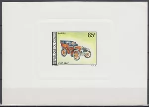 Congo Sc178 Antique Car, Automobile, Fiat, 1902, Deluxe Proof - Picture 1 of 1