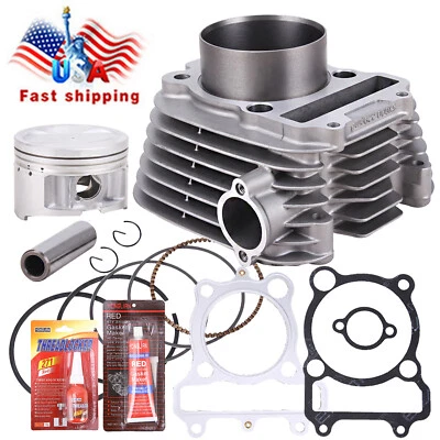 适用于雅马哈熊跟踪器 250 气缸活塞垫片顶端重建套件 99-04 — 第 1/4 张图片